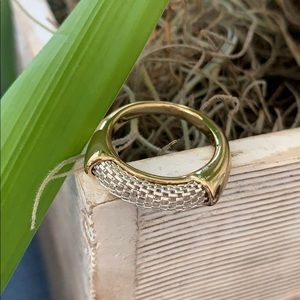 *Two-Tone Mesh Ring